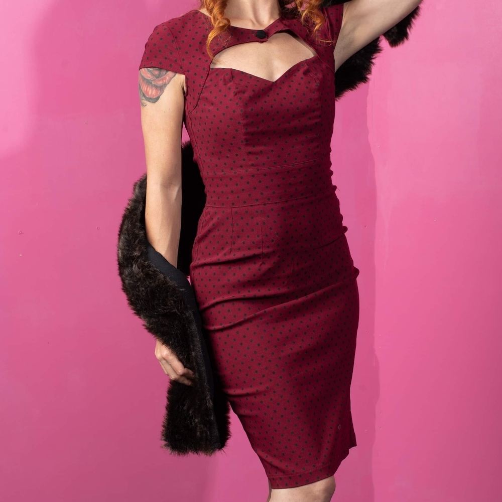 Pinup Polka dotted dress